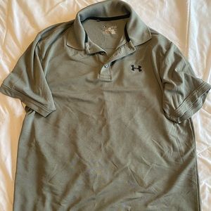 Grey under Armour polo